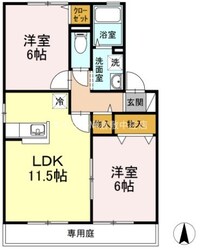 サンセール　A棟の物件間取画像